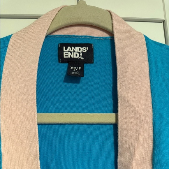 Women's Fine Gauge Cotton Long Open Cardigan Sweater - Picture 2 of 6